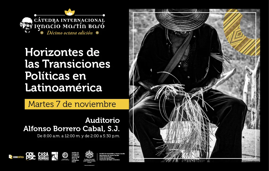 Agéndese para participar en el XVIII Encuentro de la Cátedra Internacional Ignacio Martín Baró
