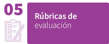 Rúbricas de evaluación