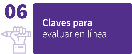 Claves para evaluar en línea