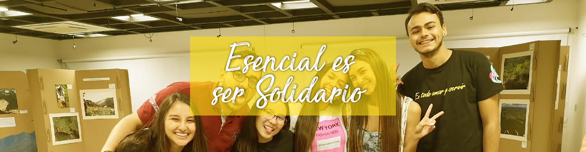 Esencial es ser solidario