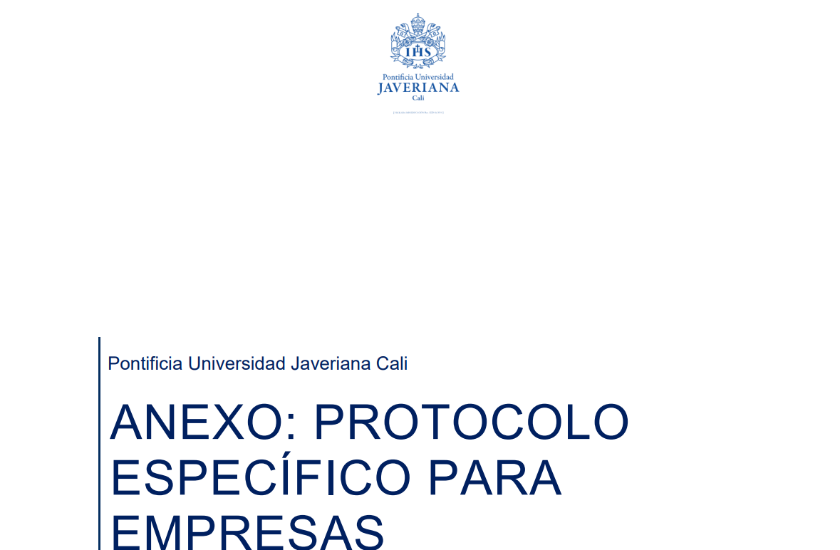 ANEXO: PROTOCOLO ESPECÍFICO PARA EMPRESAS CONTRATISTAS