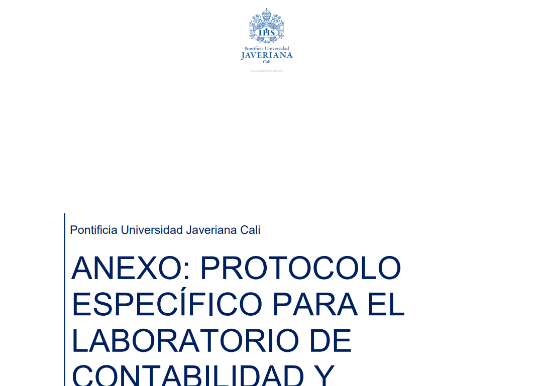 ANEXO: PROTOCOLO ESPECÍFICO PARA EL LABORATORIO DE CONTABILIDAD Y FINANZAS