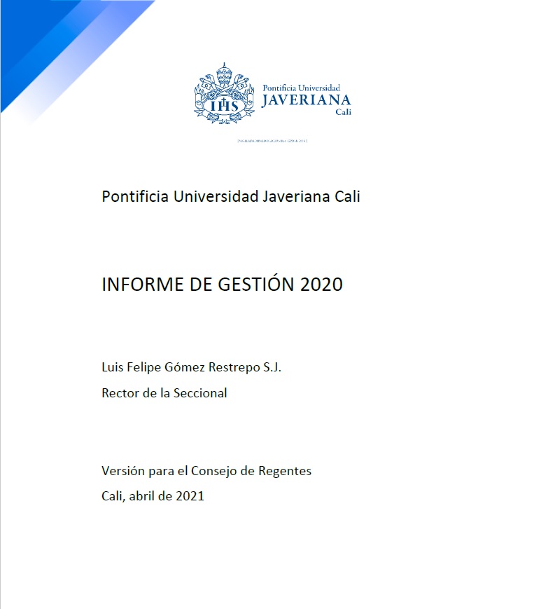 Informe de gestión 2020