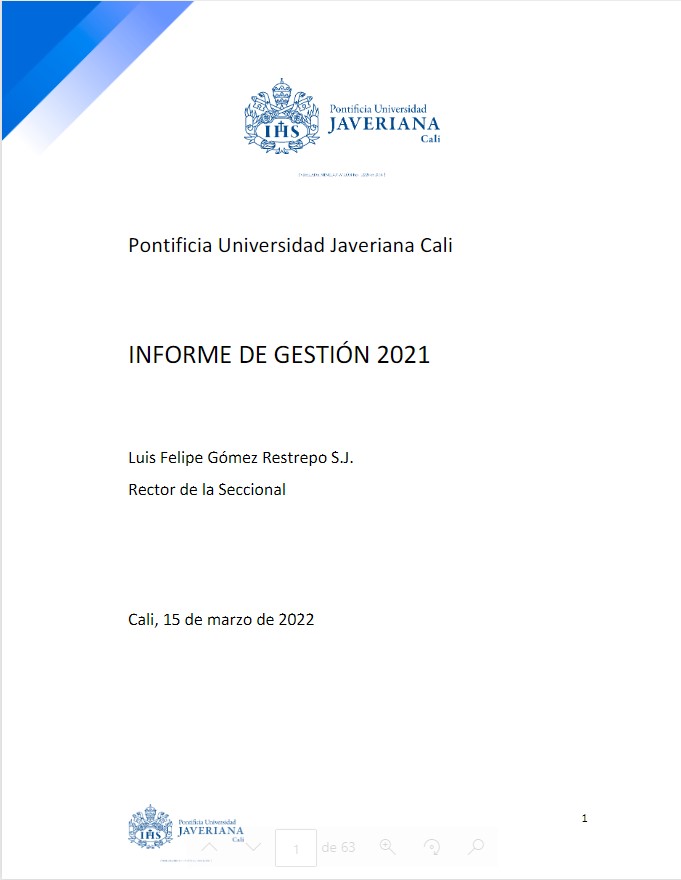 Informe de Gestión 2021