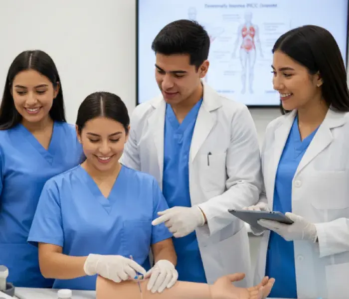 Diplomado en Acceso vascular de catéter venoso central vía periférica PICC 