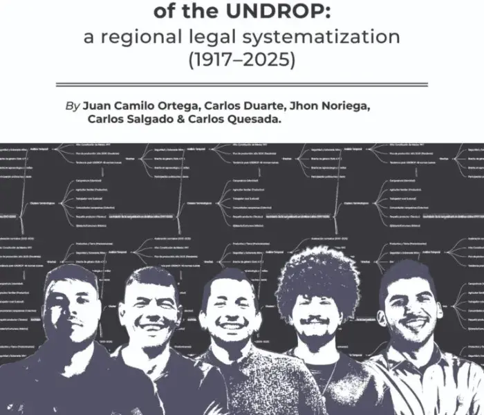 Recognition of the peasantry in Latin America through the lens of the UNDROP: a regional legal systematization (1917-2025)