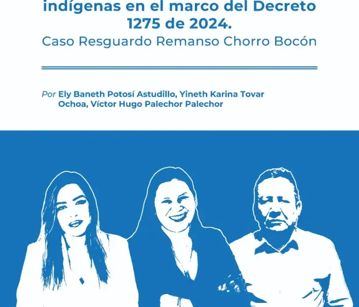 Actos administrativos de las autoridades ambientales indígenas en el marco del Decreto 1275