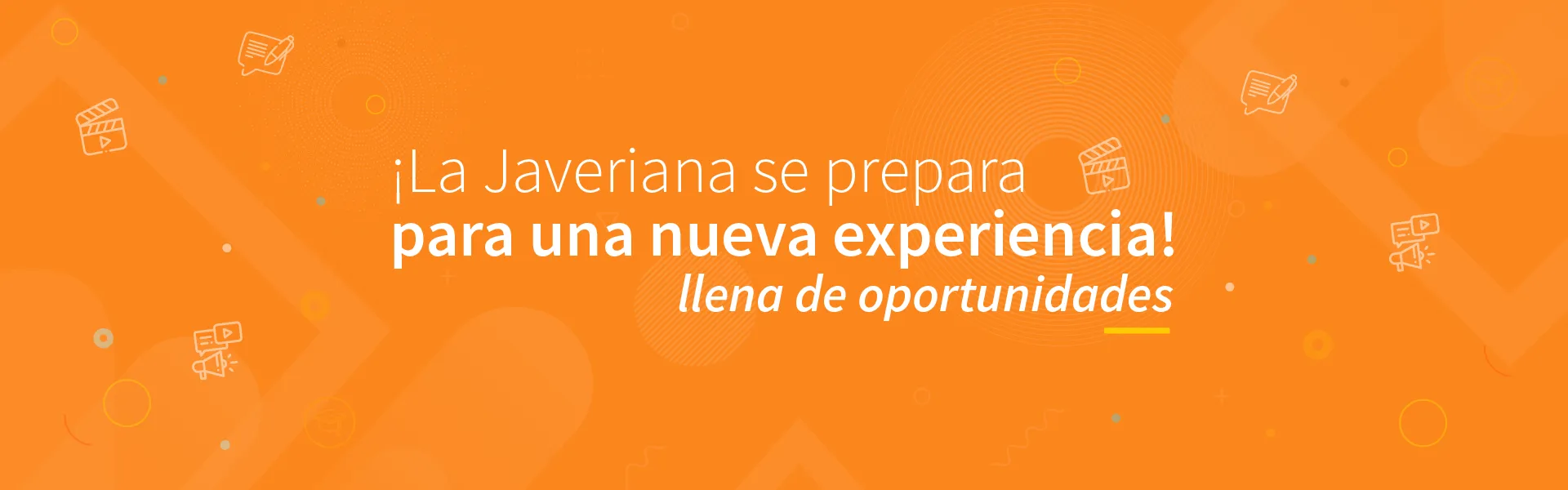 La Javeriana se prepara para una nueva experiencia