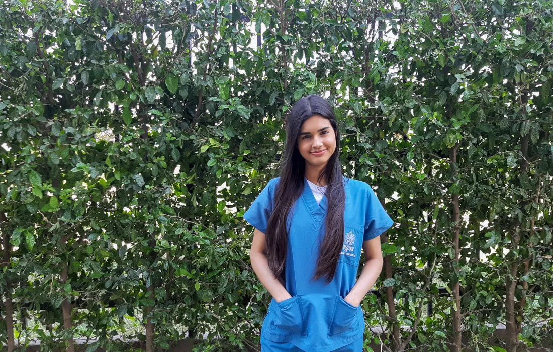Isabella Aristizabal, estudiante de Nutrición y Dietética. Isabella Aristizabal, estudiante de Nutrición y Dietética.