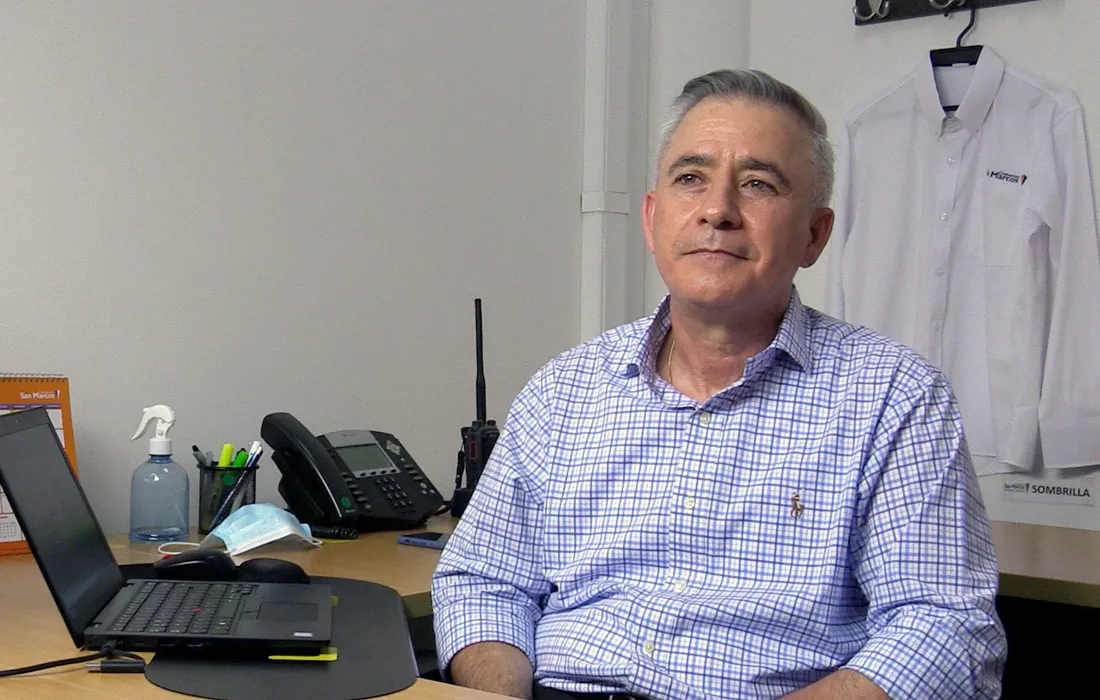 Raúl Carcache, egresado de la Maestría en Administración de Empresas Raúl Carcache, gerente de operaciones de Cementos San Marcos