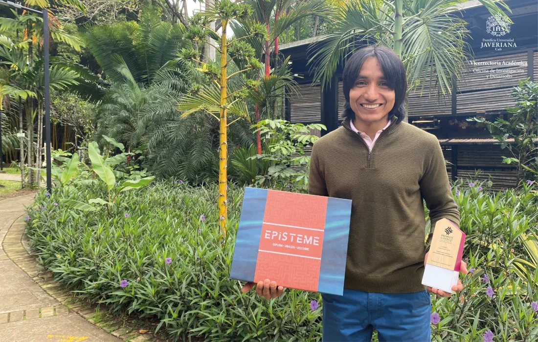 Profesor Alexander Tovar, miembro del equipo de "Episteme".