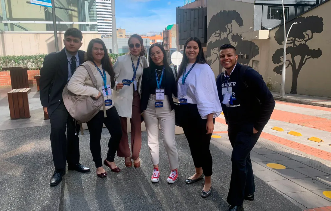 Destacada participación de estudiantes de la Seccional en el Modelo de Naciones Unidas de Javeriana Bogotá