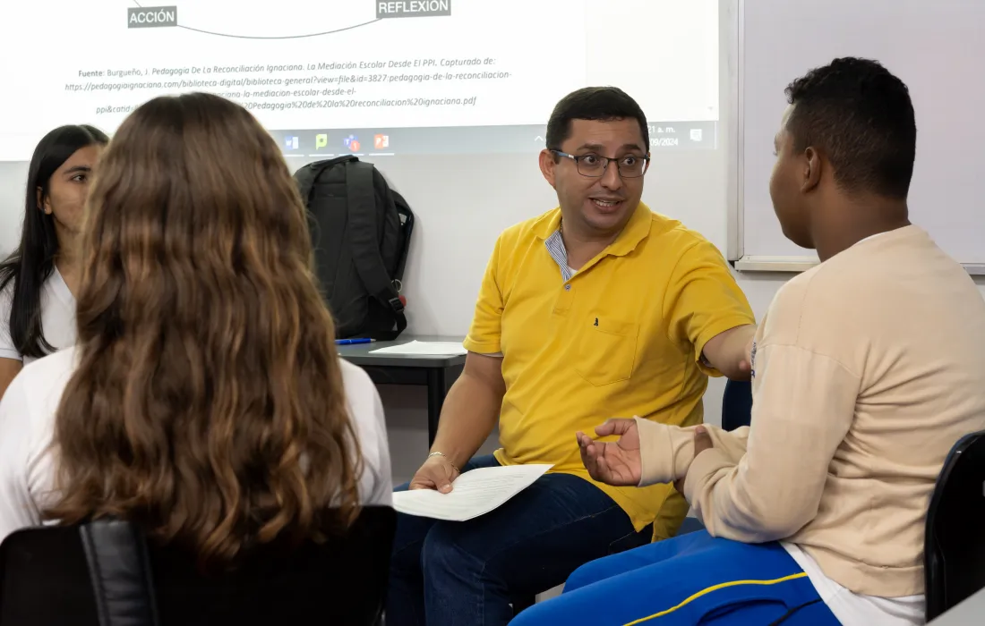 El proyecto busca fortalecer la convivencia escolar en la Institución Educativa Alfonso López Pumarejo, formando a estudiantes como mediadores de paz El proyecto busca fortalecer la convivencia escolar en la Institución Educativa Alfonso López Pumarejo, formando a estudiantes como mediadores de paz