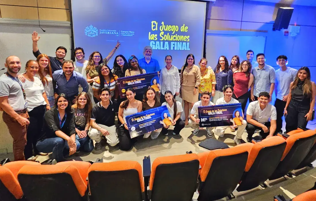 Estudiantes javerianos participaron en El Juego de las Soluciones, concurso de innovación de Campus Nova