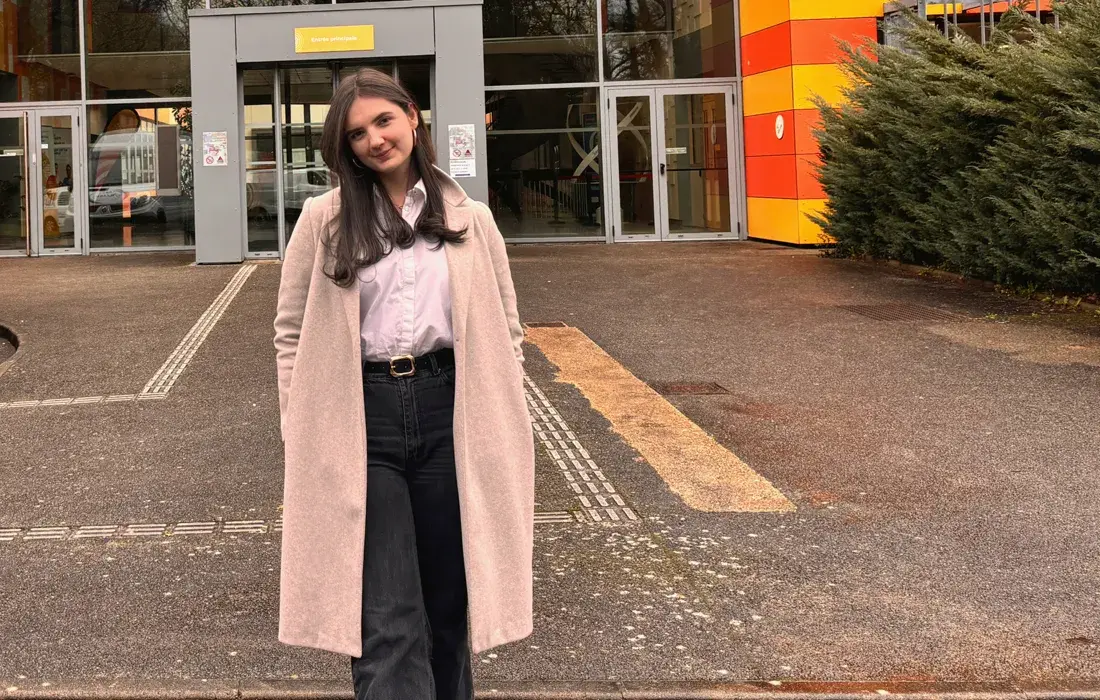 Mariana Falla Escobar, estudiante de Ingeniería Mecánica de la Javeriana Cali, realiza su doble titulación en la ICAM, en Francia