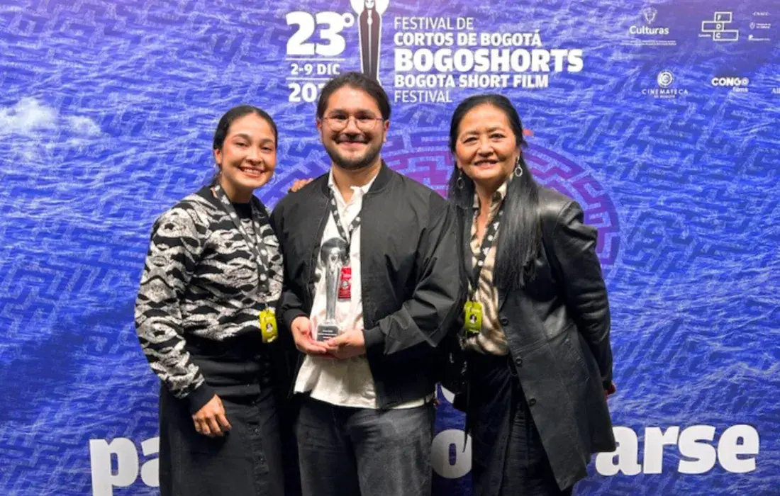 Estudiante javeriano gana reconocimiento a Mejor Guión en Bogoshorts por su cortometraje ‘Muchas, muchas gracias’ 