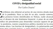 Editorial COVID y desigualdad social