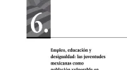 Empleo, educación y desigualdad: las juventudes mexicanas como población vulnerable en tiempos de COVID-19