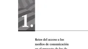 Retos del acceso a los medios de comunicación en el proyecto de ley de participación ciudadana correspondiente a la implementación de los acuerdos de La Habana