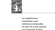 Las organizaciones comunitarias como instituciones intermedias: las juntas de acción comunal en el municipio de Tenjo