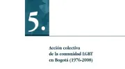 Acción colectiva de la comunidad LGBT en Bogotá 