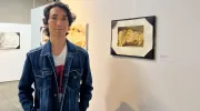 Estudiantes de Artes Visuales exploraron la memoria en la exposición 'Huellas entre lápiz y agua' Estudiantes de Artes Visuales exploraron la memoria en la exposición 'Huellas entre lápiz y agua'