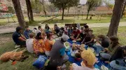 Estudiantes Bolivia picnic