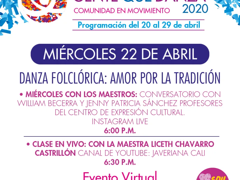 VI Festival Universitario Gente Que Danza ‘Comunidad en Movimiento’ 2020