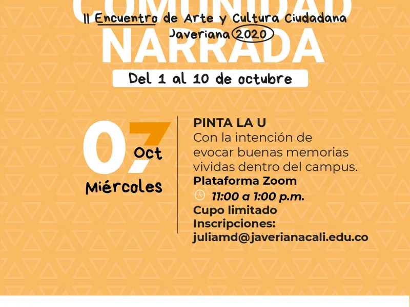 II Encuentro de Arte y Cultura Ciudadana Javeriana 2020