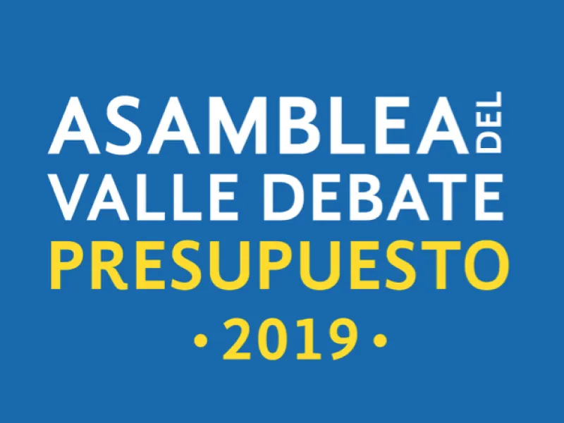 Asamblea del Valle Debate Presupuesto 2019
