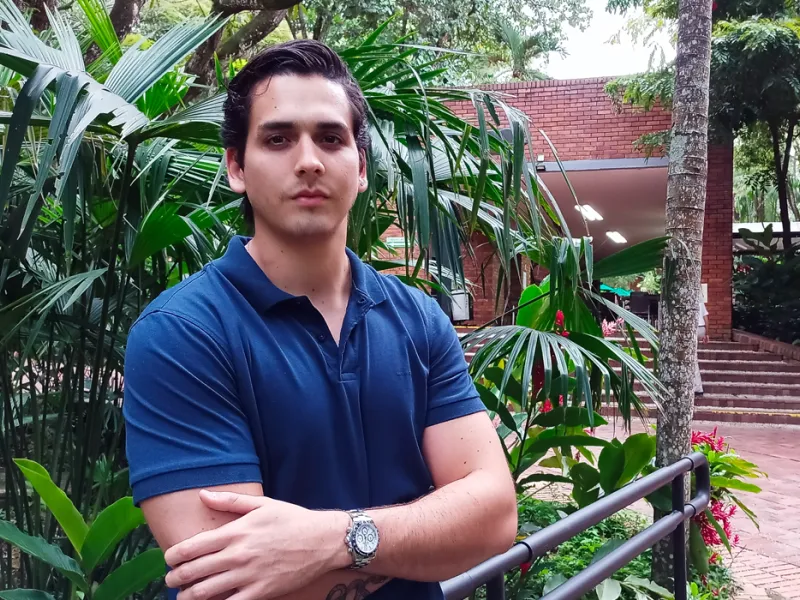 Nicolás Vidal Duque, estudiante de Ingeniería Industrial