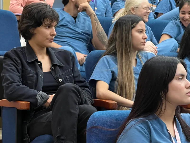 Estudiantes de Nutrición y Dietética presentaron los resultados de sus investigaciones en el II Encuentro de Nutrición Clínica Estudiantes de Nutrición y Dietética presentaron los resultados de sus investigaciones en el II Encuentro de Nutrición Clínica