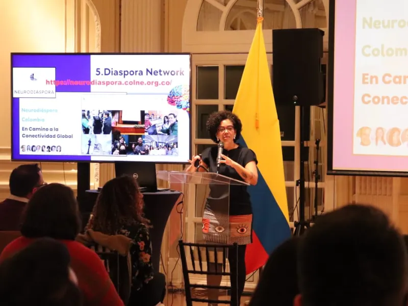 Profesora Lina Becerra participó en el Primer Encuentro de Neurocientíficos Colombianos en el exterior