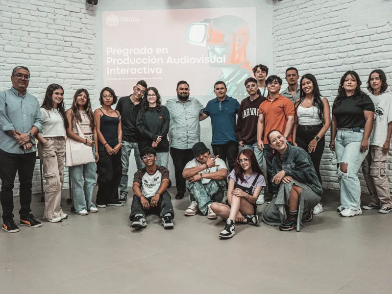 neojaverianos de la carrera en Producción Audiovisual Interactiva
