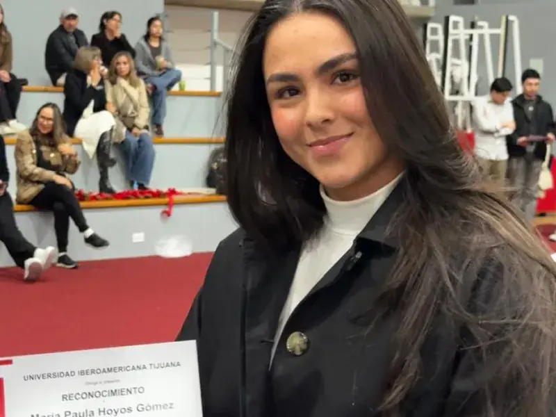 María Paula Hoyos, estudiante de Arquitectura de la Javeriana Cali