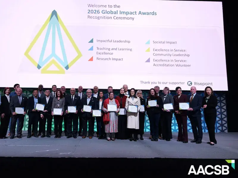 Pontifica Universidad Javeriana Cali reconocida como ganadora de los AACSB Global Impact Awards