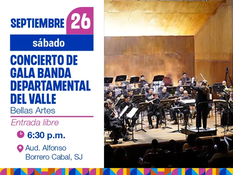 Concierto: Banda Departamental de Cali 