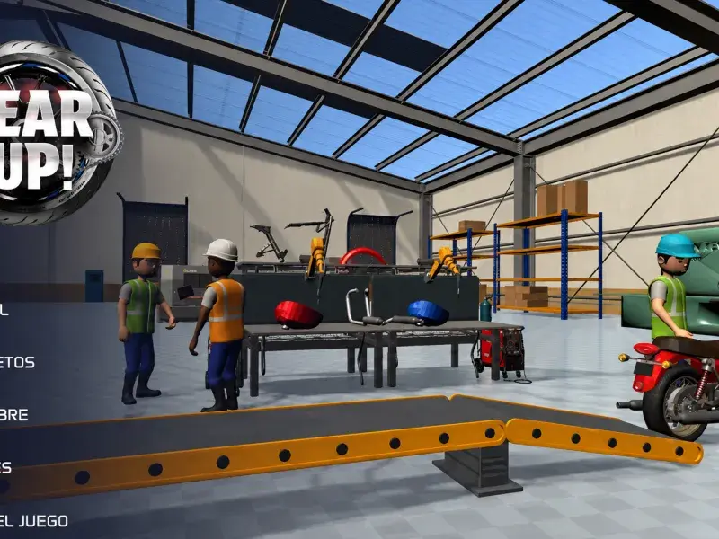 Gear Up!: el videojuego javeriano que te reta a crear y gestionar tu propia planta de manufactura