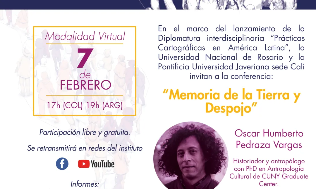 Conferencia Memoria de la tierra y despojo Conferencia Memoria de la tierra y despojo