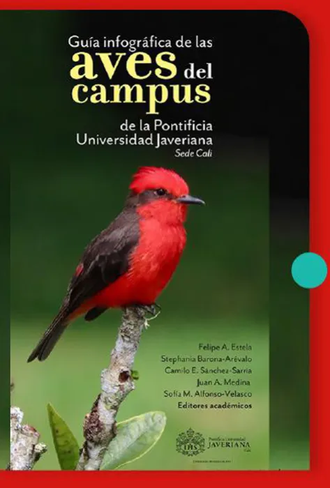 Guía infográfica de aves de la Javeriana Cali, presente en la Feria Internacional del Libro de Bogotá