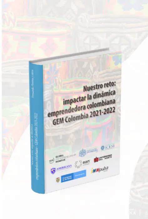 Portada del libro libro Nuestro reto: impactar la dinámica emprendedora colombiana GEM Colombia 2021-2022