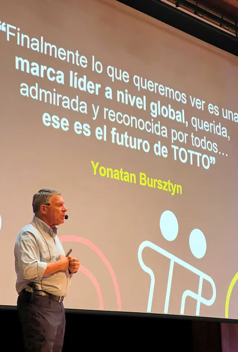 "Hemos ido construyendo una empresa piso por piso, escalón por escalón", Yonatan Bursztyn, gerente de TOTTO "Hemos ido construyendo una empresa piso por piso, escalón por escalón", Yonatan Bursztyn, gerente de TOTTO