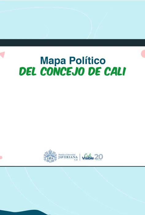 MAPA POLÍTICO DEL CONCEJO DE CALI 2024-2027