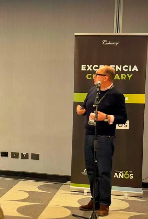 Sebero Ugarte llevó la cocina del suroccidente colombiano al Congreso Internacional de Gastronomía en Chile